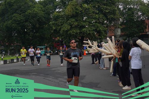 Race photo from Mangkunegaran Run 2025