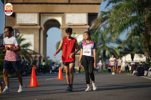 Race photo from Kediri Half Marathon 2024