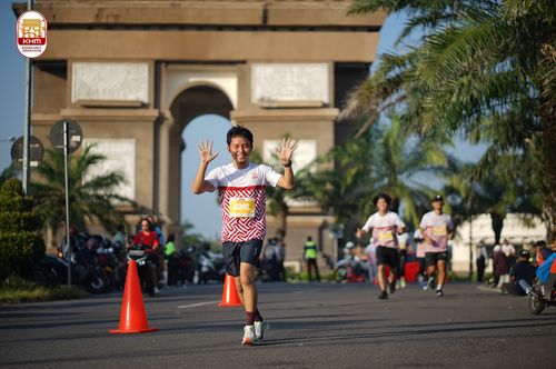 Race photo from Kediri Half Marathon 2024