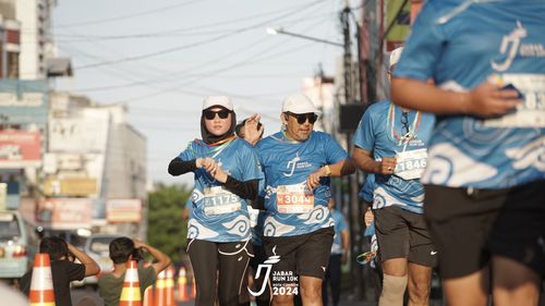 Race photo from Jabar Run 10K 2024