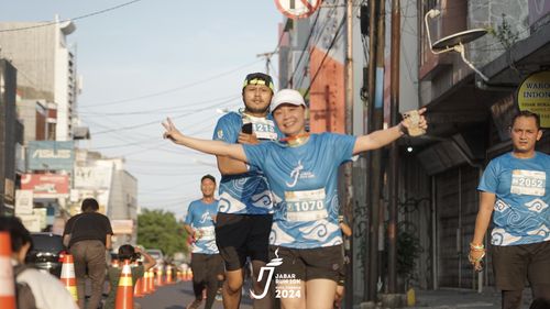 Race photo from Jabar Run 10K 2024