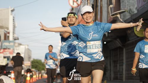 Race photo from Jabar Run 10K 2024