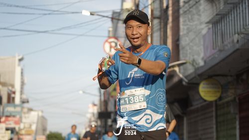 Race photo from Jabar Run 10K 2024