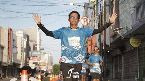 Race photo from Jabar Run 10K 2024