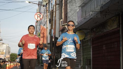 Race photo from Jabar Run 10K 2024