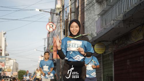 Race photo from Jabar Run 10K 2024