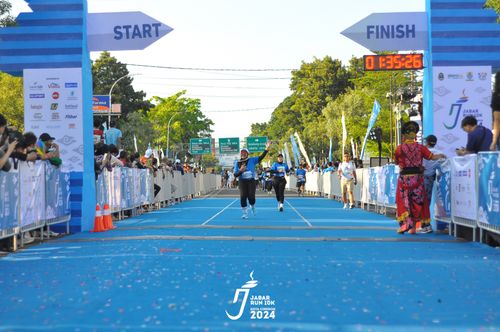 Race photo from Jabar Run 10K 2024