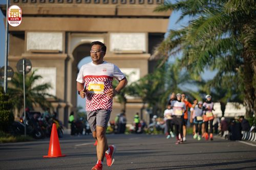 Race photo from Kediri Half Marathon 2024