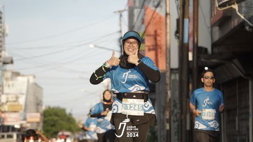 Race photo from Jabar Run 10K 2024