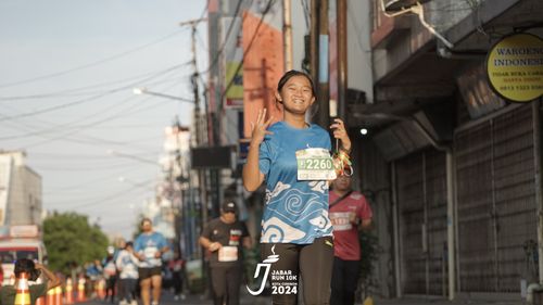 Race photo from Jabar Run 10K 2024
