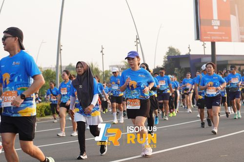 Race photo from ISOPLUS RUN 2025 - JAKARTA