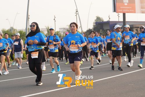 Race photo from ISOPLUS RUN 2025 - JAKARTA