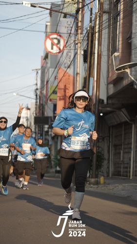 Race photo from Jabar Run 10K 2024