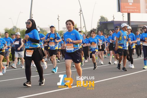 Race photo from ISOPLUS RUN 2025 - JAKARTA