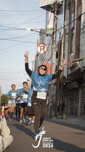 Race photo from Jabar Run 10K 2024