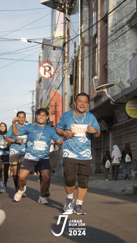 Race photo from Jabar Run 10K 2024