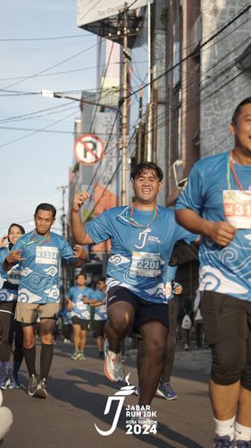 Race photo from Jabar Run 10K 2024