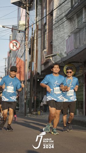Race photo from Jabar Run 10K 2024