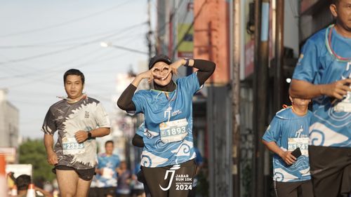 Race photo from Jabar Run 10K 2024