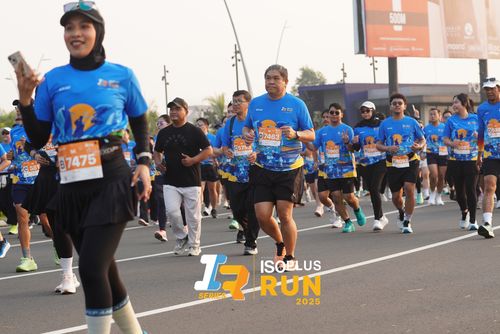 Race photo from ISOPLUS RUN 2025 - JAKARTA