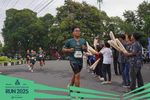 Race photo from Mangkunegaran Run 2025