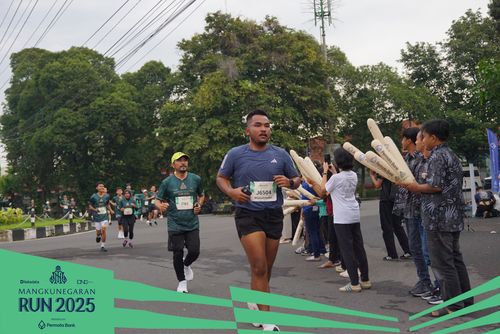 Race photo from Mangkunegaran Run 2025