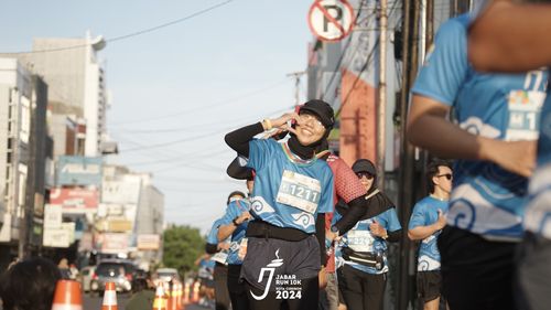 Race photo from Jabar Run 10K 2024