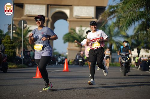 Race photo from Kediri Half Marathon 2024