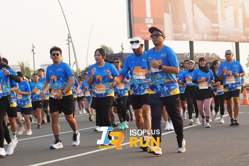 Race photo from ISOPLUS RUN 2025 - JAKARTA