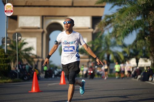 Race photo from Kediri Half Marathon 2024