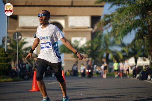 Race photo from Kediri Half Marathon 2024