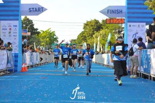 Race photo from Jabar Run 10K 2024