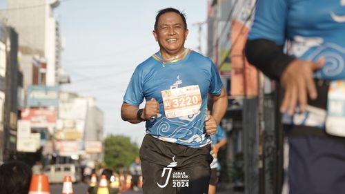 Race photo from Jabar Run 10K 2024