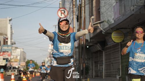 Race photo from Jabar Run 10K 2024