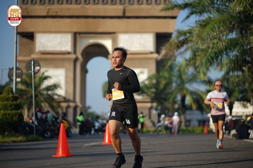 Race photo from Kediri Half Marathon 2024