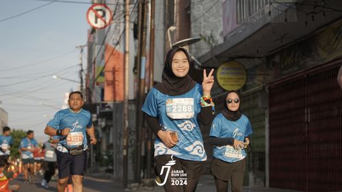 Race photo from Jabar Run 10K 2024