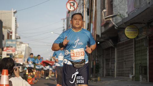 Race photo from Jabar Run 10K 2024