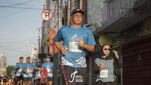 Race photo from Jabar Run 10K 2024