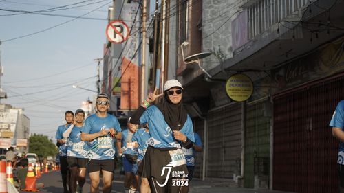 Race photo from Jabar Run 10K 2024