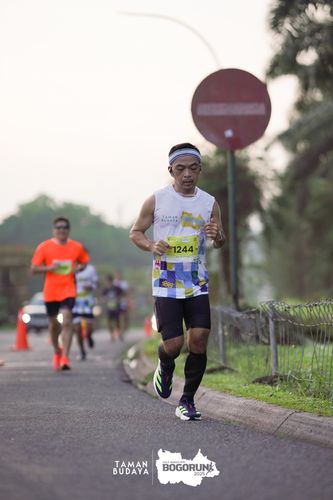 Race photo from Taman Budaya x BOGORUN 2025