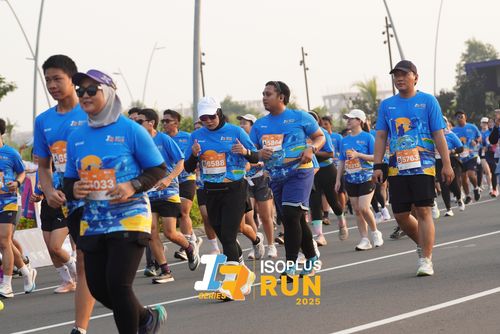 Race photo from ISOPLUS RUN 2025 - JAKARTA