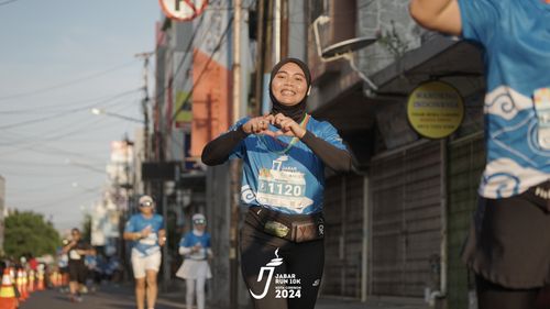 Race photo from Jabar Run 10K 2024