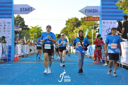 Race photo from Jabar Run 10K 2024