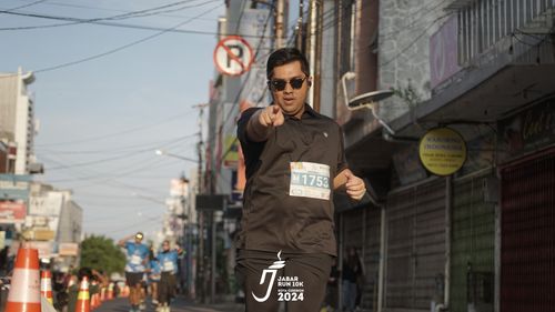 Race photo from Jabar Run 10K 2024