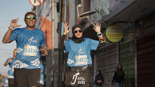 Race photo from Jabar Run 10K 2024