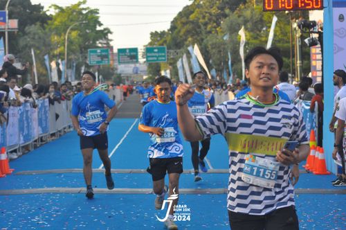 Race photo from Jabar Run 10K 2024