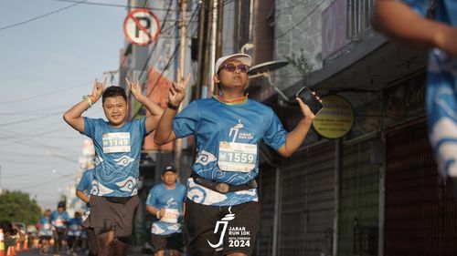 Race photo from Jabar Run 10K 2024