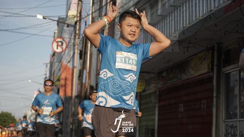 Race photo from Jabar Run 10K 2024