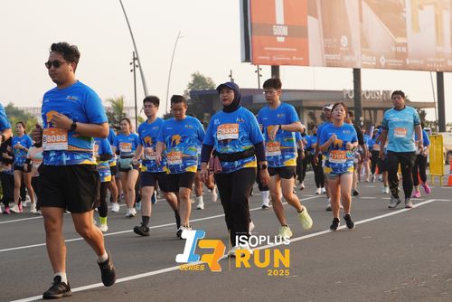 Race photo from ISOPLUS RUN 2025 - JAKARTA