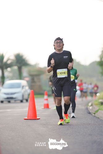 Race photo from Taman Budaya x BOGORUN 2025